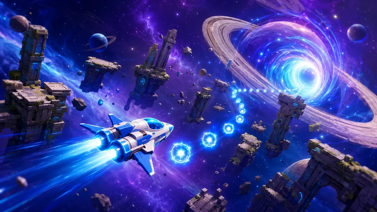 Cuplikan GOMU837 Galaxy Dash nomor 1