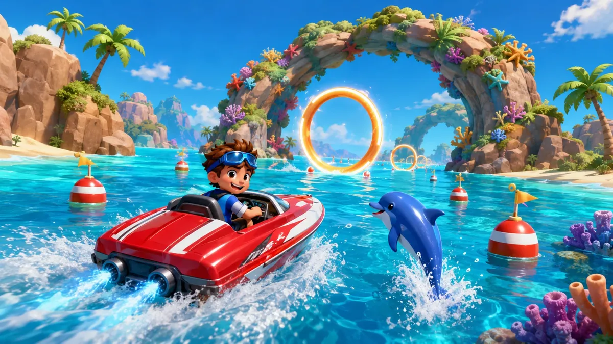 Cuplikan GOMU837 Ocean Dash nomor 1