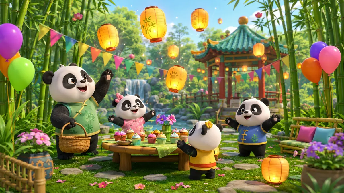 Cuplikan GOMU837 Panda Party nomor 1