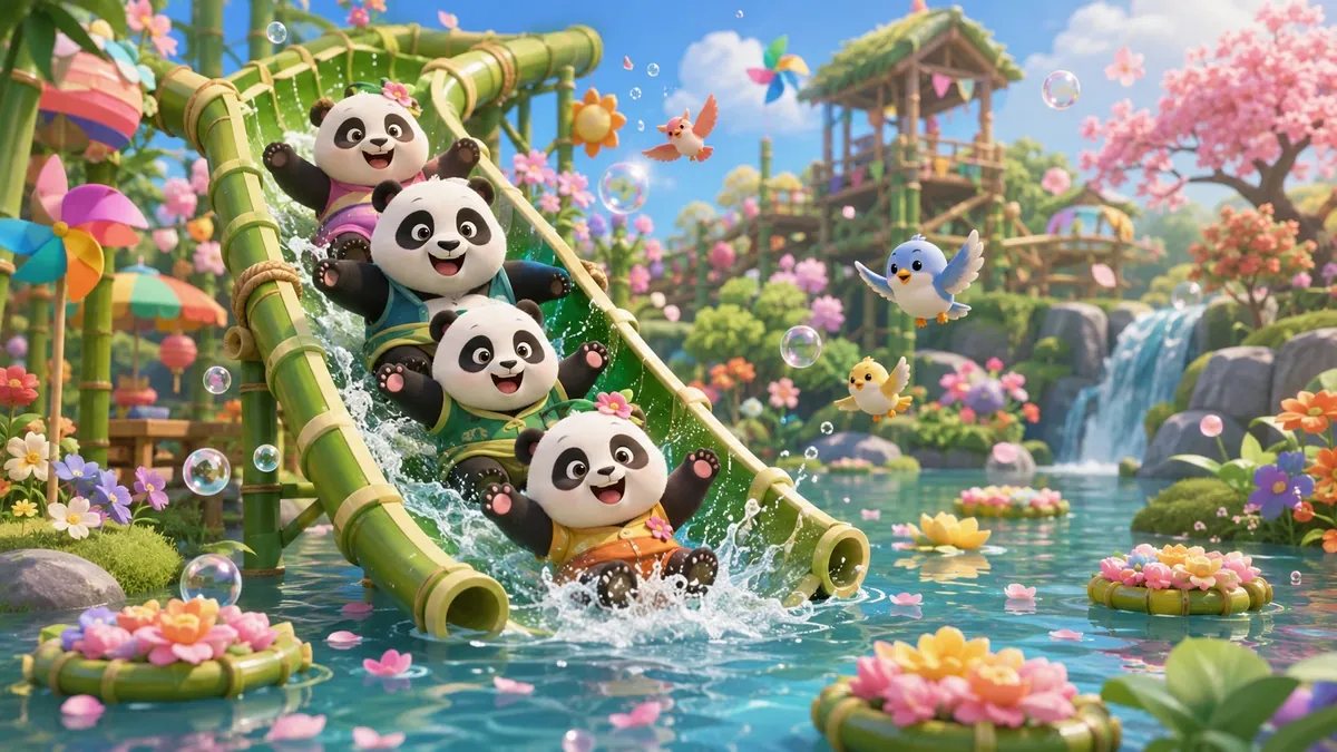 Cuplikan GOMU837 Panda Party nomor 2